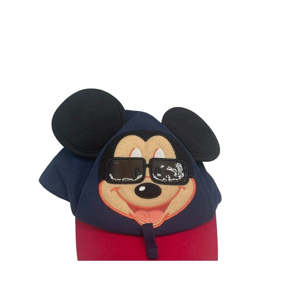 Disney Parks Mickey Mouse toddler hat pop up ears sunglass holder cap Disneyland